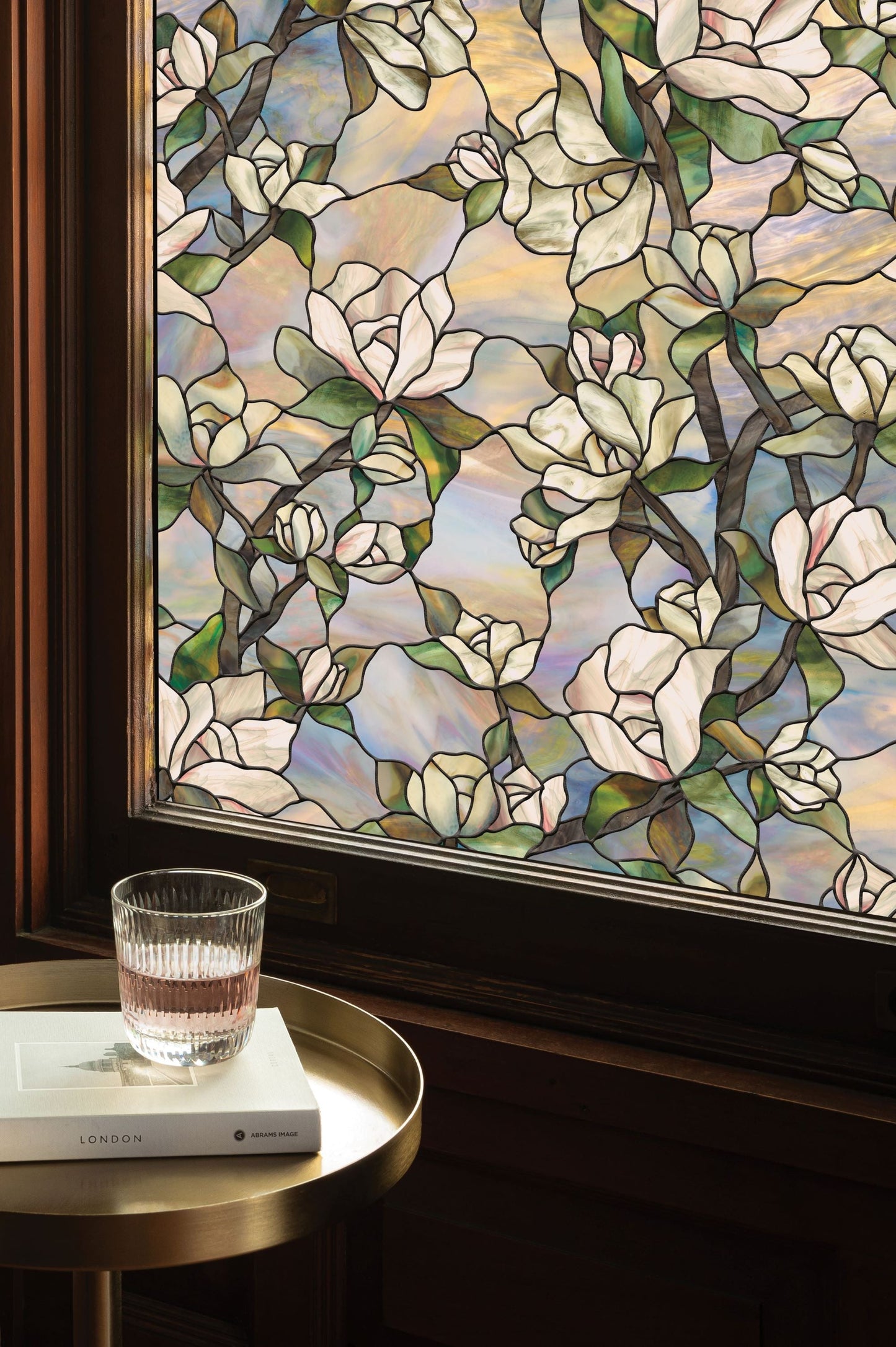 Star Magnolia (Static Window Film) - 610 x 914mm
